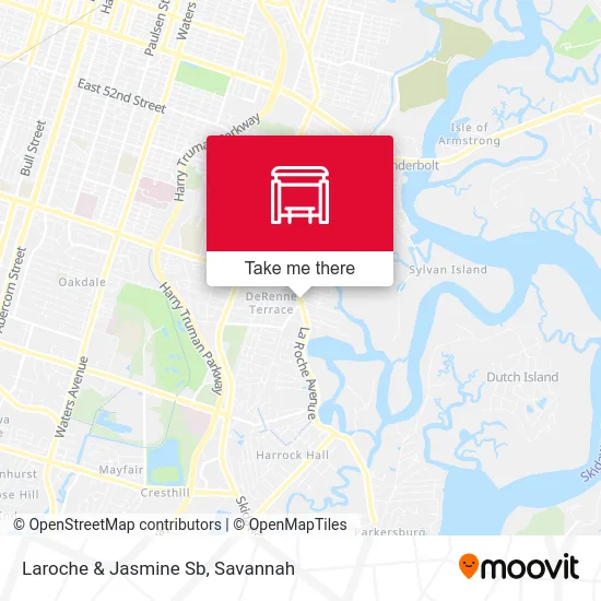 Laroche & Jasmine Sb map
