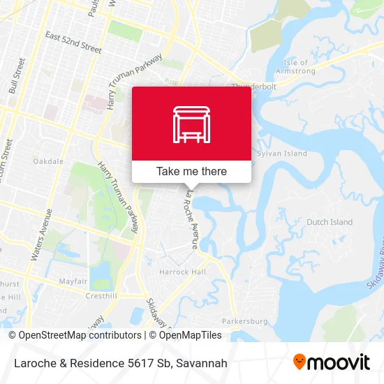 Mapa de Laroche & Residence 5617 Sb