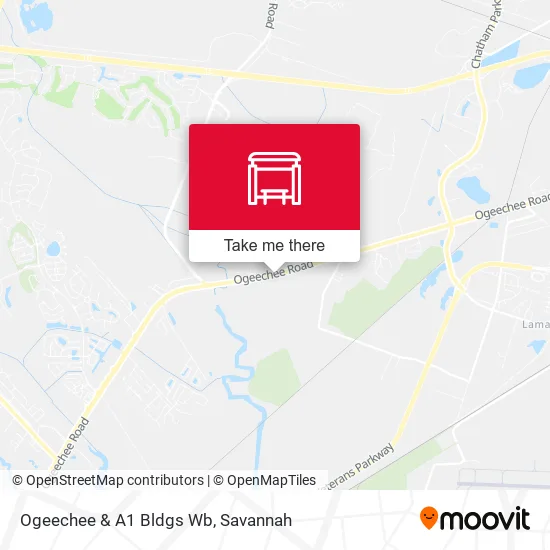 Mapa de Ogeechee & A1 Bldgs Wb