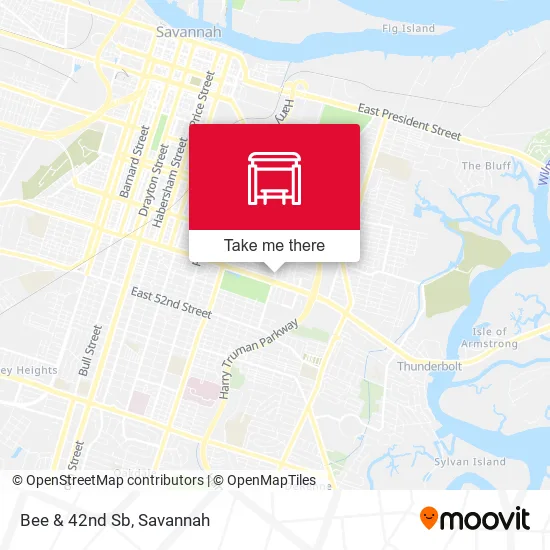 Mapa de Bee & 42nd Sb