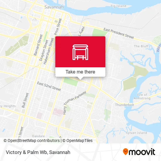 Victory & Palm Wb map