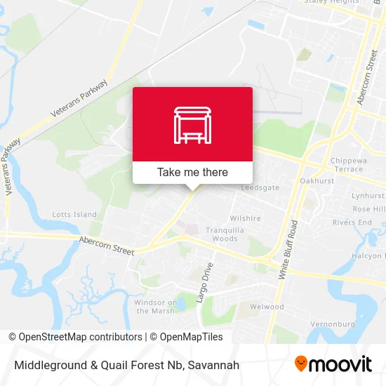 Mapa de Middleground & Quail Forest Nb