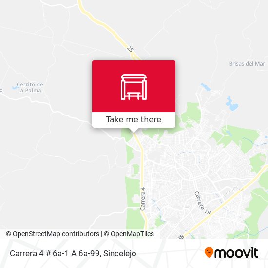 Carrera 4 # 6a-1 A 6a-99 map