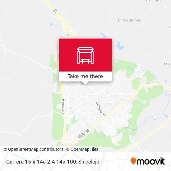 Carrera 15 # 14a-2 A 14a-100 map