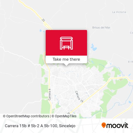Carrera 15b # 5b-2 A 5b-100 map