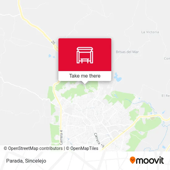 Parada map