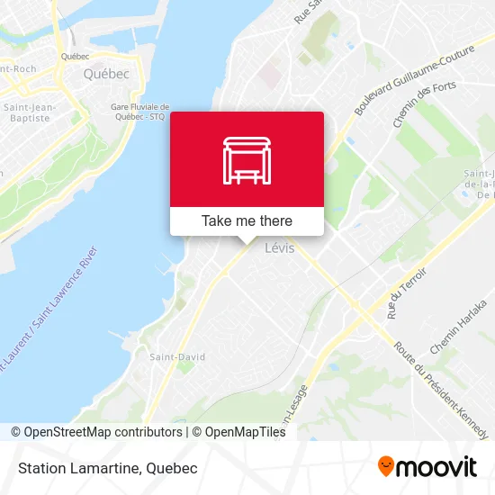 Station Lamartine map