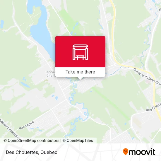 Des Chouettes map