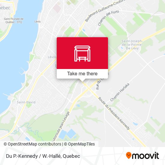 Du P.-Kennedy / W.-Hallé map