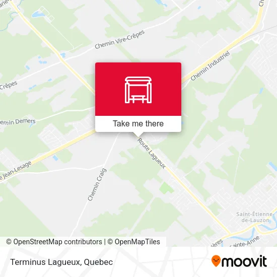 Terminus Lagueux map