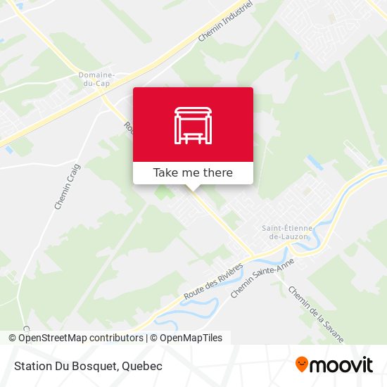 Station Du Bosquet map