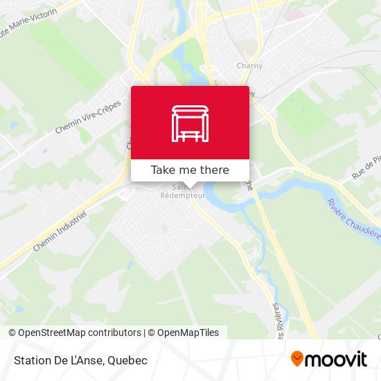 Station De L'Anse map