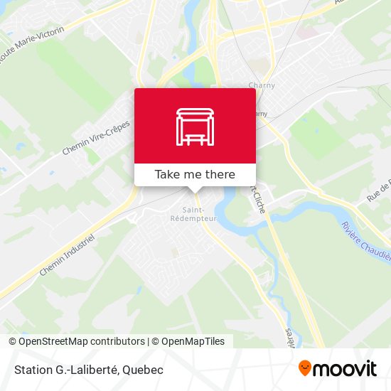 Station G.-Laliberté map