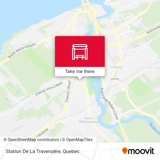 Station De La Traversière map