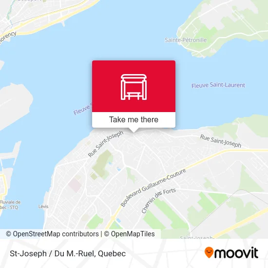 St-Joseph / Du M.-Ruel map