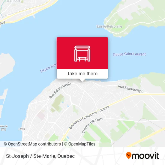 St-Joseph / Ste-Marie map