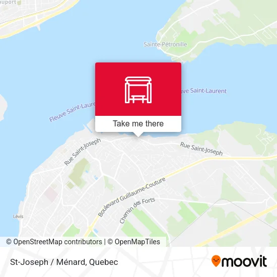 St-Joseph / Ménard map