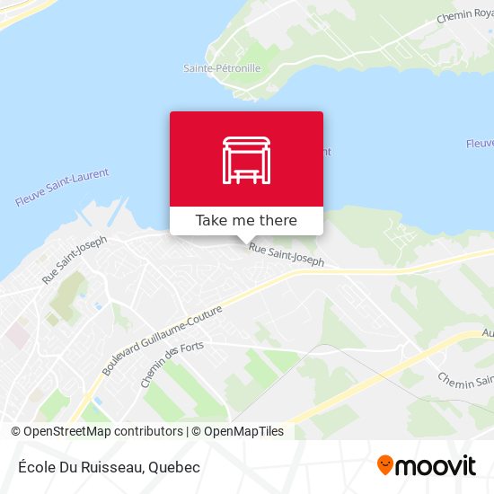 École Du Ruisseau map