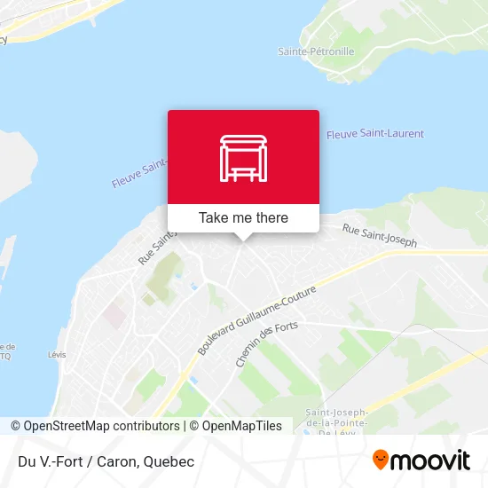 Du V.-Fort / Caron map