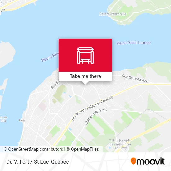 Du V.-Fort / St-Luc map