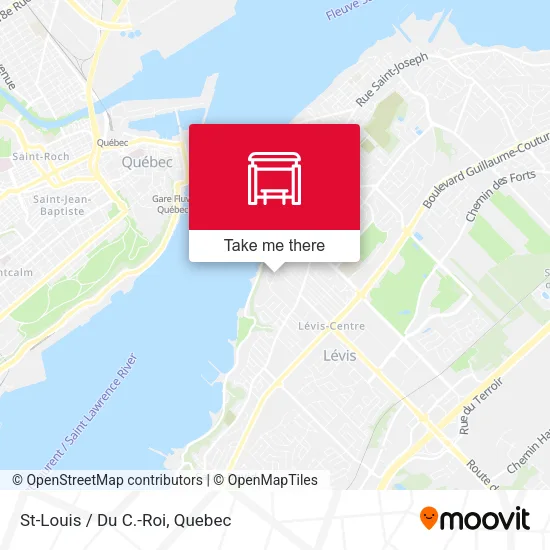 St-Louis / Du C.-Roi map