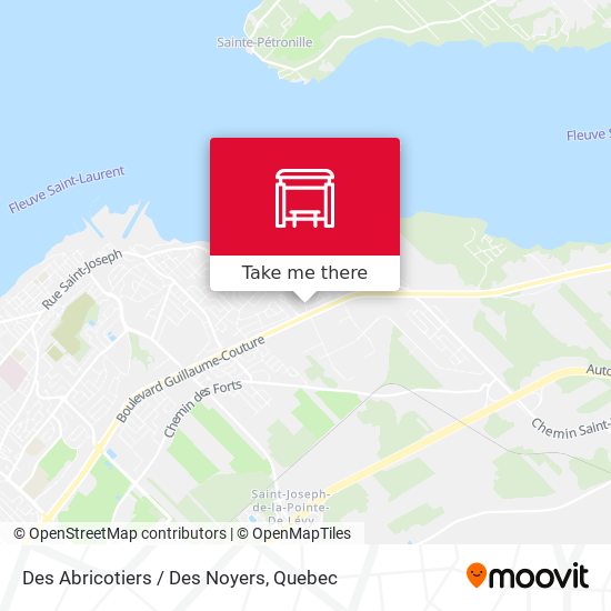 Des Abricotiers / Des Noyers map