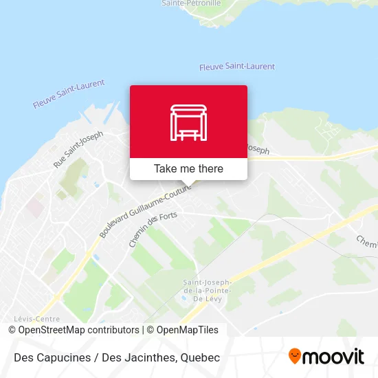 Des Capucines / Des Jacinthes map