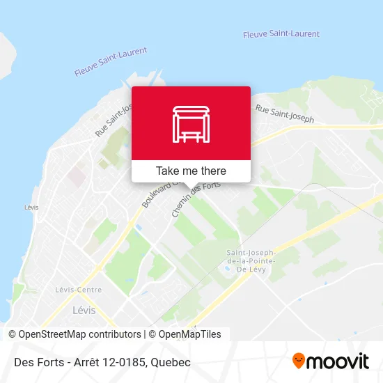 Des Forts - Arrêt 12-0185 map