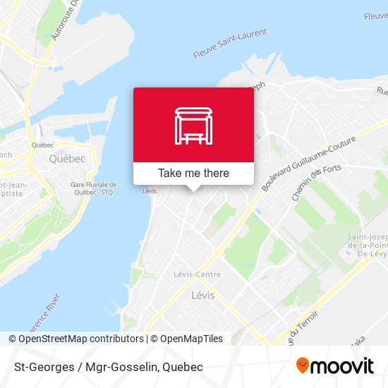 St-Georges / Mgr-Gosselin map