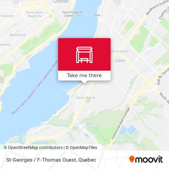 St-Georges / F.-Thomas Ouest map