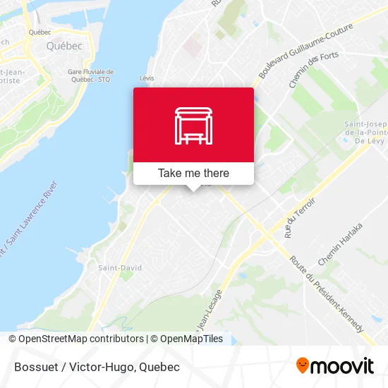Bossuet / Victor-Hugo map