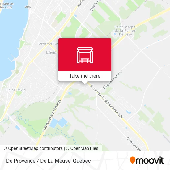 De Provence / De La Meuse map