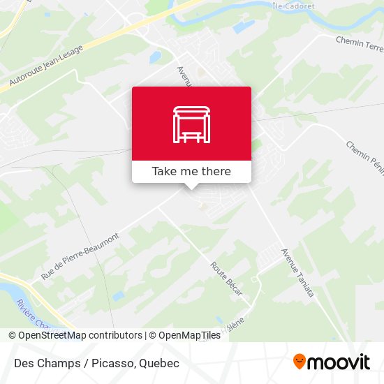 Des Champs / Picasso map