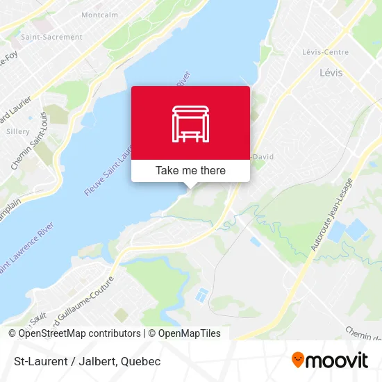 St-Laurent / Jalbert map