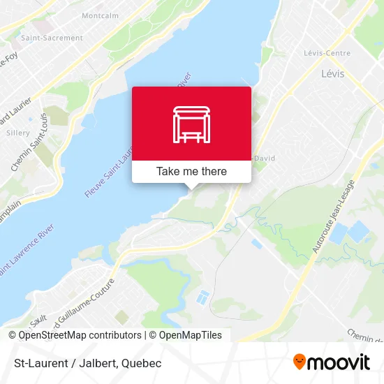 St-Laurent / Jalbert map