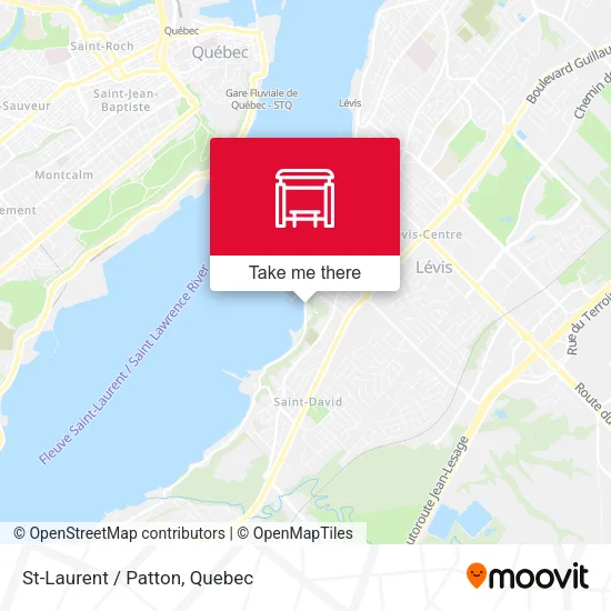 St-Laurent / Patton map