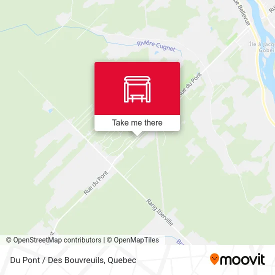 Du Pont / Des Bouvreuils map