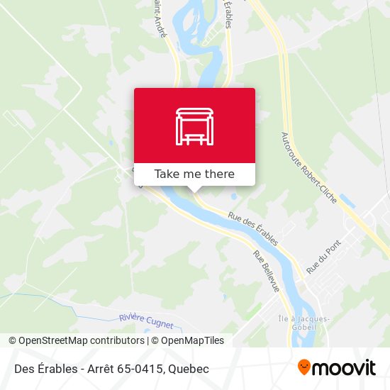 Des Érables - Arrêt 65-0415 map