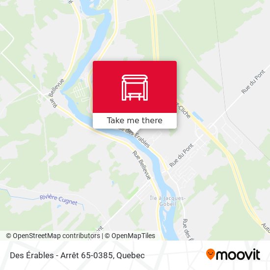 Des Érables - Arrêt 65-0385 map