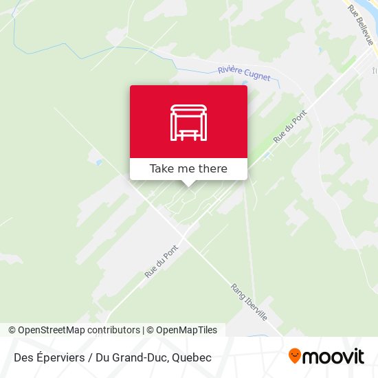 Des Éperviers / Du Grand-Duc map