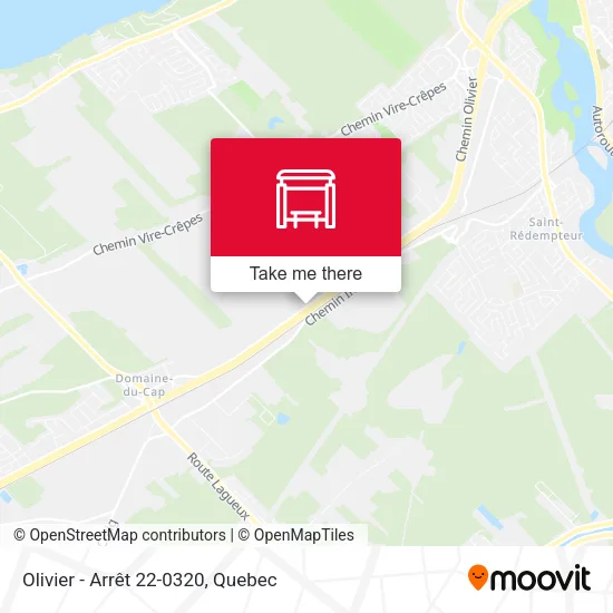 Olivier - Arrêt 22-0320 map