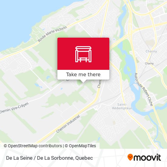 De La Seine / De La Sorbonne map