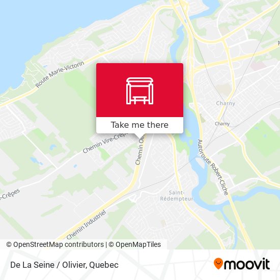 De La Seine / Olivier map
