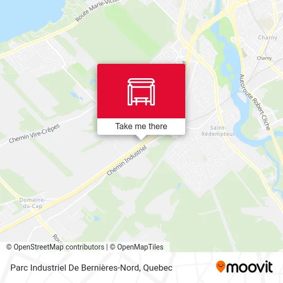 Parc Industriel De Bernières-Nord map