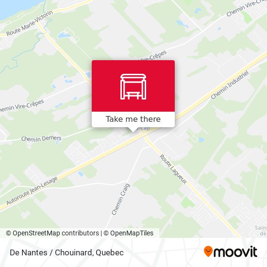 De Nantes / Chouinard map
