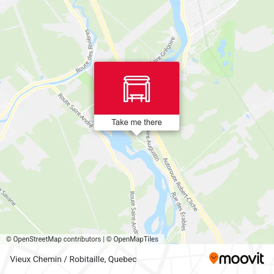 Vieux Chemin / Robitaille map