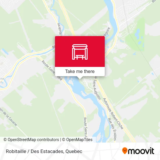 Robitaille / Des Estacades map