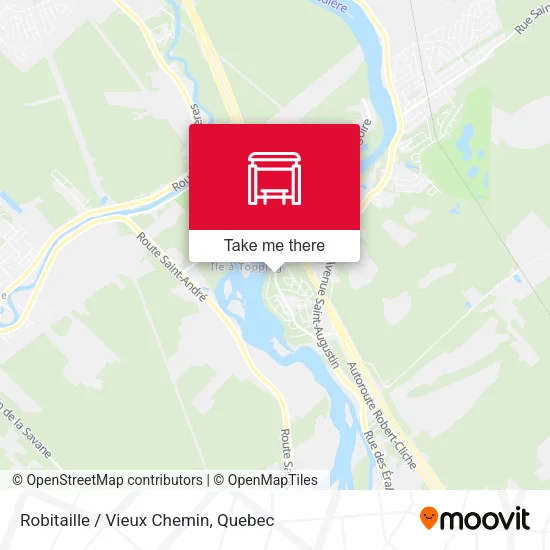 Robitaille / Vieux Chemin map