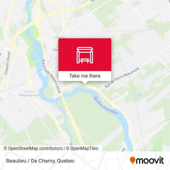 Beaulieu / De Charny map