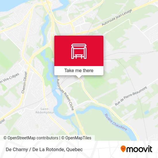 De Charny / De La Rotonde map